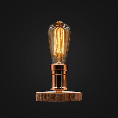 classic edison wood desk lamp gift and premium