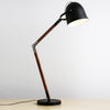 black modern vintage stand lamp