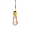 industrial vintage style brass edison bulb ceiling lamp