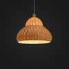 Handcrafted pear shape Bamboo Hanging Lamp, Modern Design