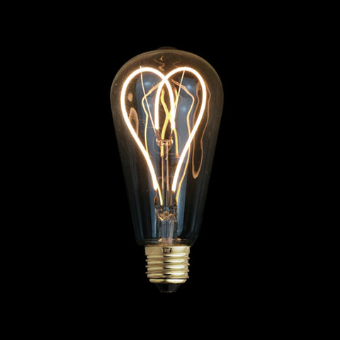 Love Heart LED Edison Bulb. Decorative Bulb for Home Decoration