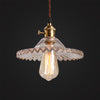 warehouse vintage glass lamp fixture pendants