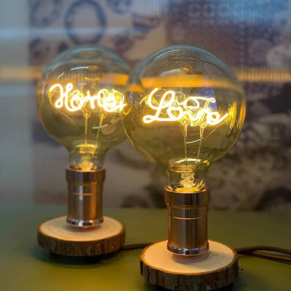 Love & Home LED Wood Desk Lamp
