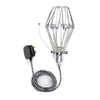 vintage style grey cage pendant lamp 