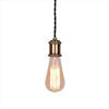 vintage industrial brass copper bulb holder edison hanging lamp