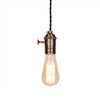 industrial E26 E27 copper lamp holder edison lamp pendant 