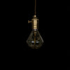 diamond edison light bulb gift love modern lighting 
