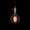 vintage style globe edison bulb pendant lamp fixture