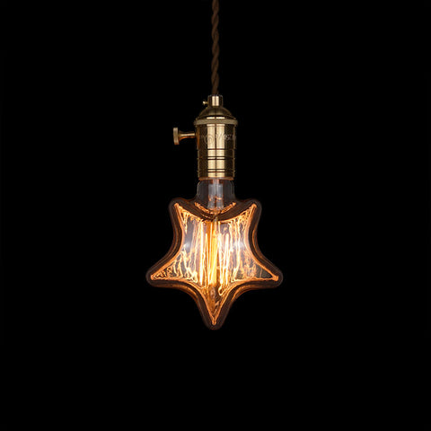 Twinkle Star edison bulb modern vintage lighting gift 