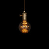 vintage loft  globe led edison light bulb pendant lamp