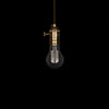 vintage modern small globe led edison light bulb pendant light
