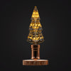 Christmas tree led wood desk lamp gift and home decoration 