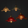 Industrial vintage Colored Glass pendant Lampshade