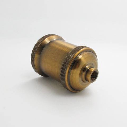 vintage brass copper bulb holder make your own lamp
