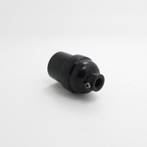black E27 screw Bakelite electrical sockets fixture