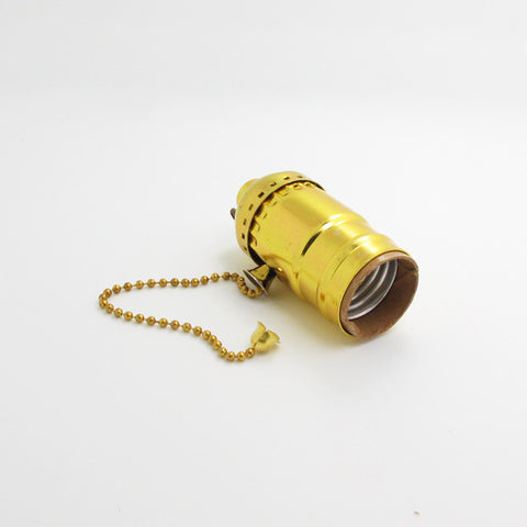 vintage brass lamp holder screw light fitting