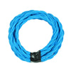 blue twisted lighting flex cable pendant cord lamp
