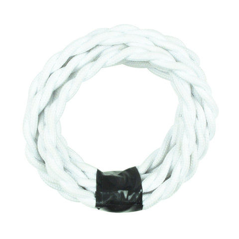 white twisted cord wires lighting accessories