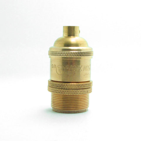 antique E27 brass copper edison bulb socket