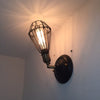 industrial vintage cage wall lamp