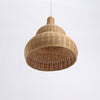 special shape bamboo and wood lamp home interior design 