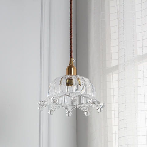 Crown Glass Lamp