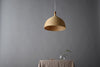 modern wood and bamboo hanging lamp