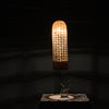 modern cone wood bamboo ceiling light