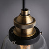 industrial glass lampshade ceiling lamp