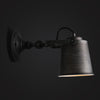 vintage industrial black wall lamp