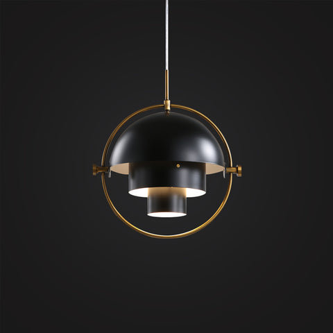 brass black hanging lamp elegance home decor 