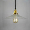 vintage industrial glass pendant lamp kitchen lighting fixture